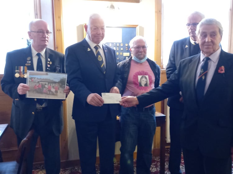 Featured image for “Donation gratefully received from “Pink Mackenzies” Veterans Banger Rally”